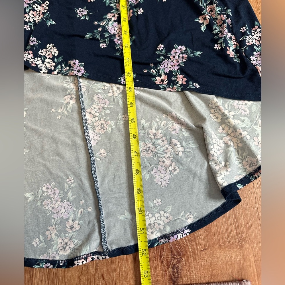 by & by Navy Floral Dress - Picture 4 of 8